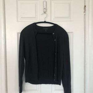 J.Crew black cardigan